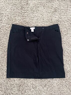 Black Women's Stretch Skirt